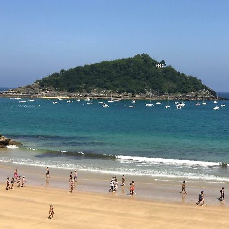 La Madame On La Concha Beach, Seaview Apartment San Sebastián Exteriör bild