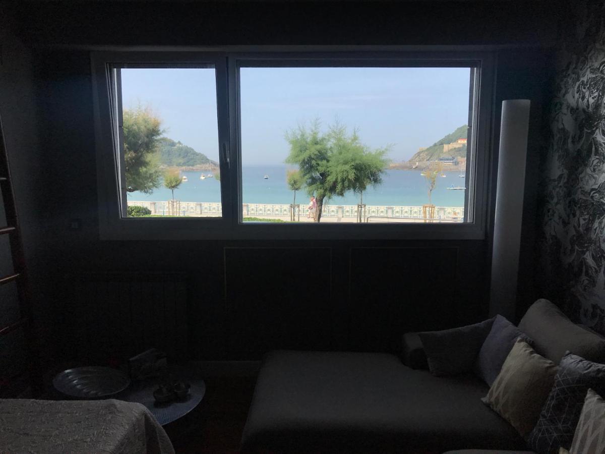 La Madame On La Concha Beach, Seaview Apartment San Sebastián Exteriör bild