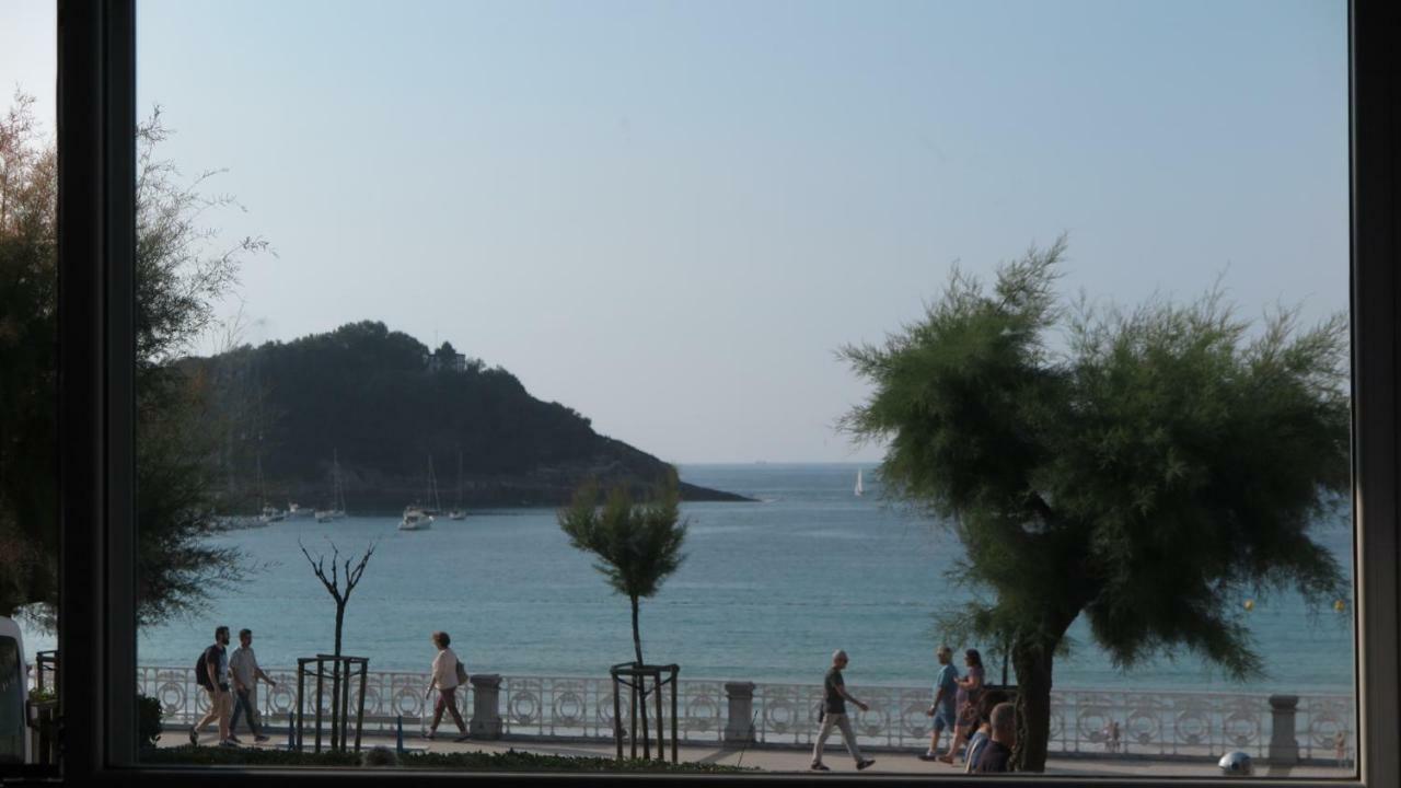 La Madame On La Concha Beach, Seaview Apartment San Sebastián Exteriör bild