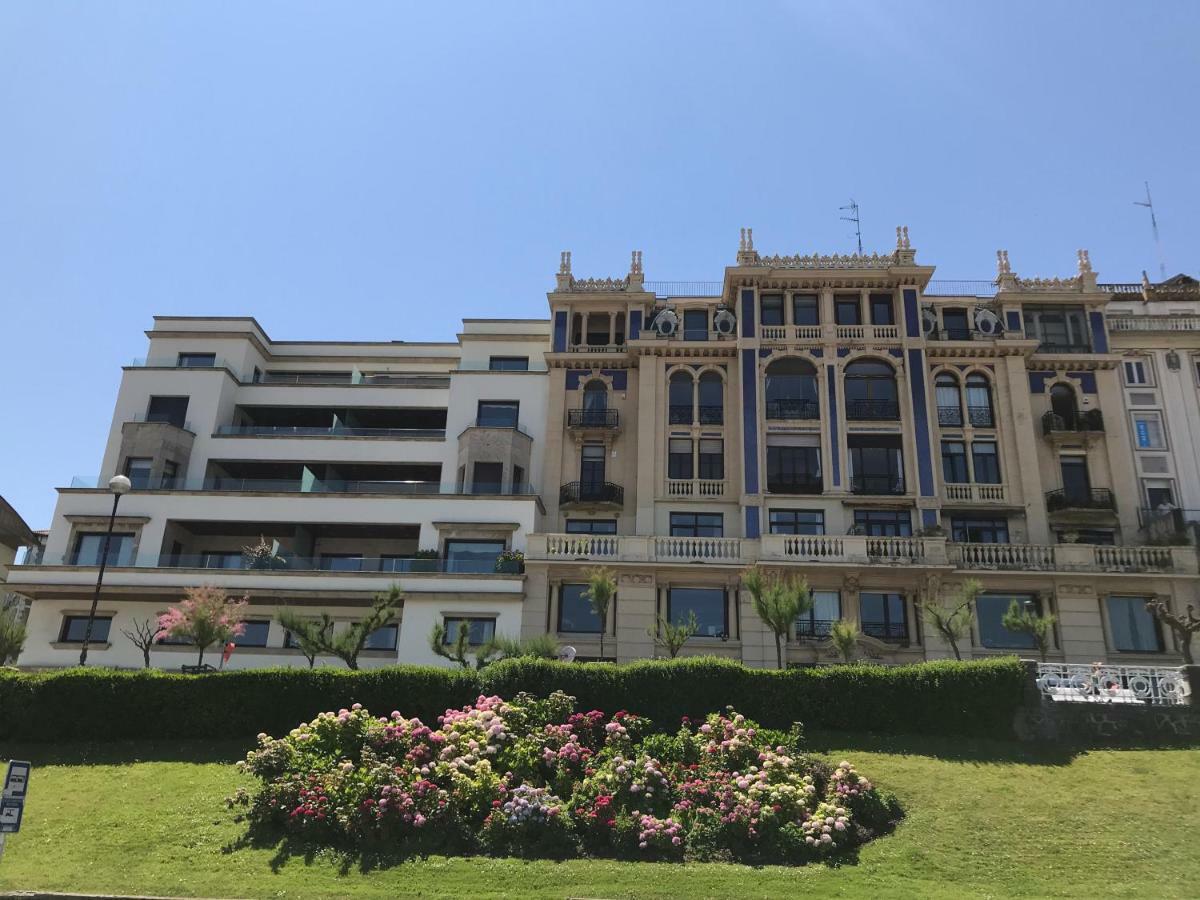La Madame On La Concha Beach, Seaview Apartment San Sebastián Exteriör bild