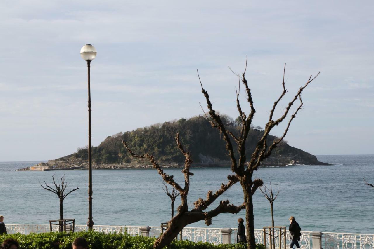 La Madame On La Concha Beach, Seaview Apartment San Sebastián Exteriör bild