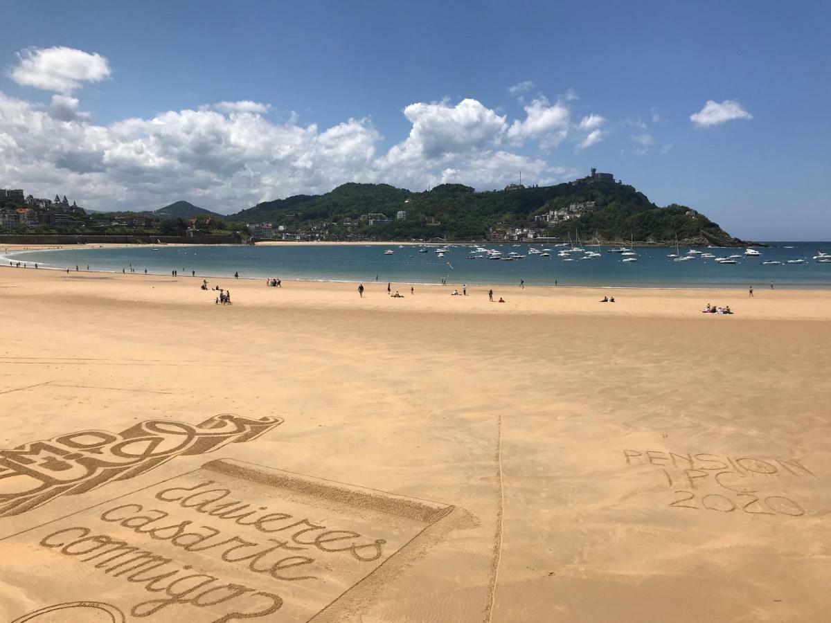 La Madame On La Concha Beach, Seaview Apartment San Sebastián Exteriör bild