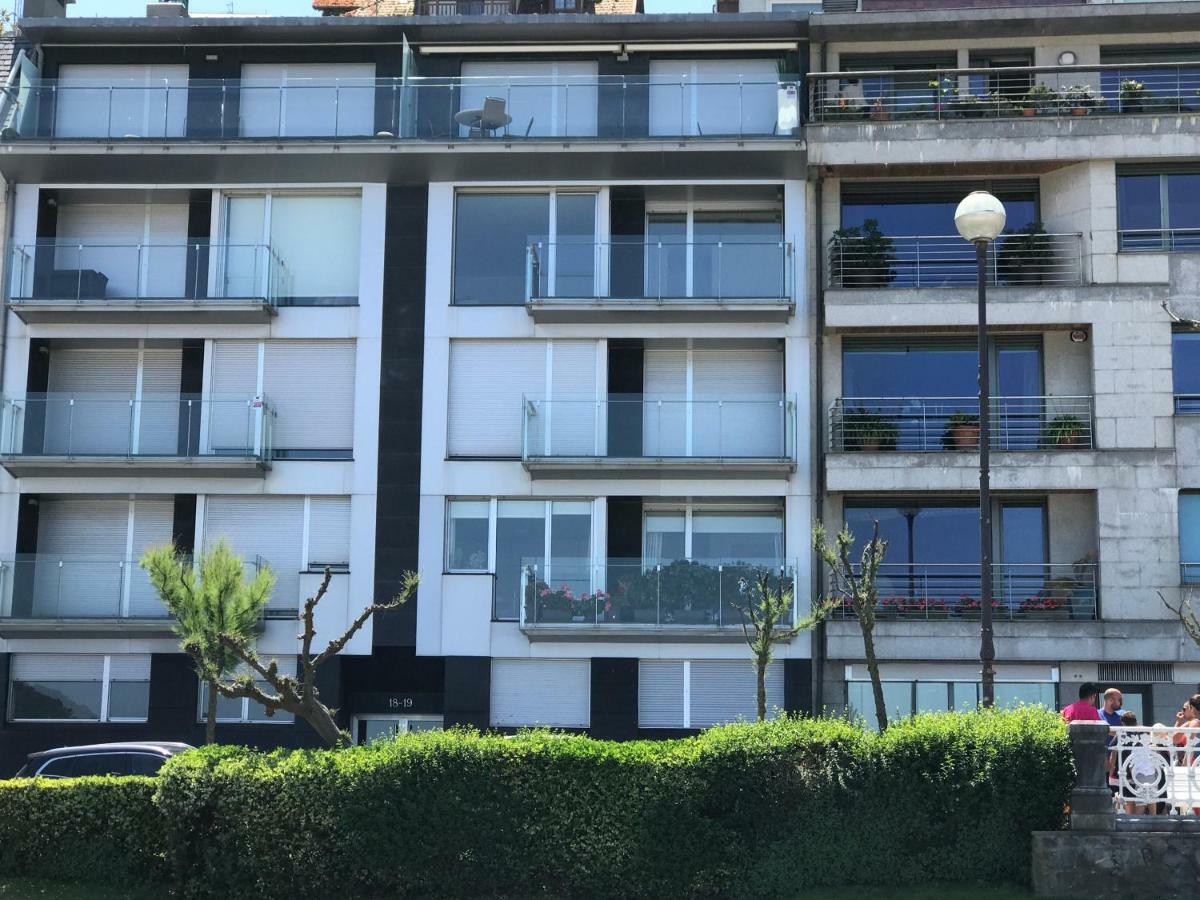 La Madame On La Concha Beach, Seaview Apartment San Sebastián Exteriör bild